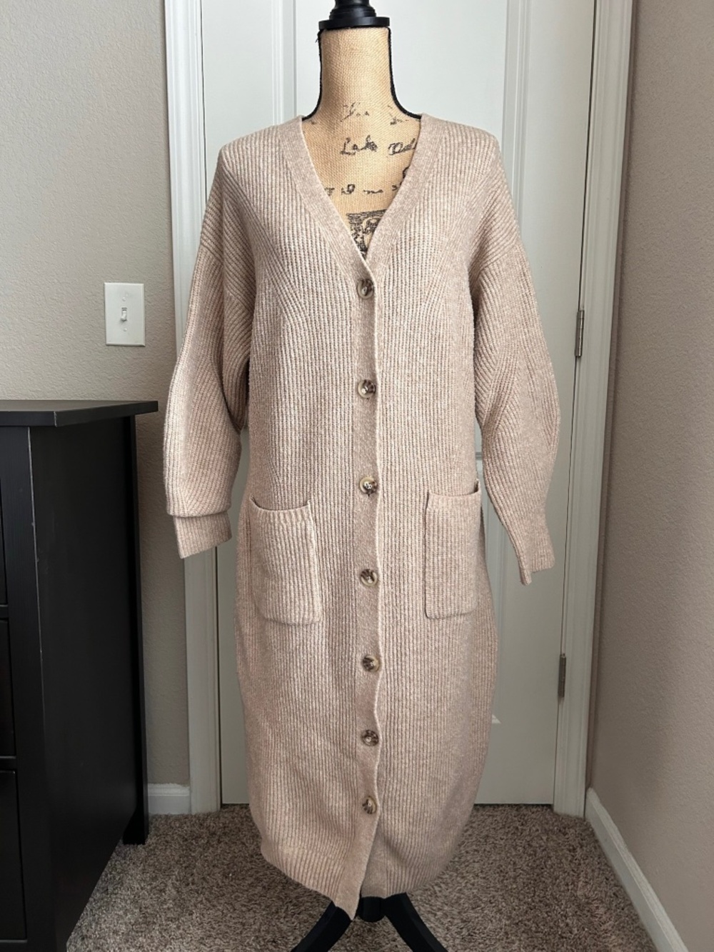 A New Day Women's Light Brown Cardigan